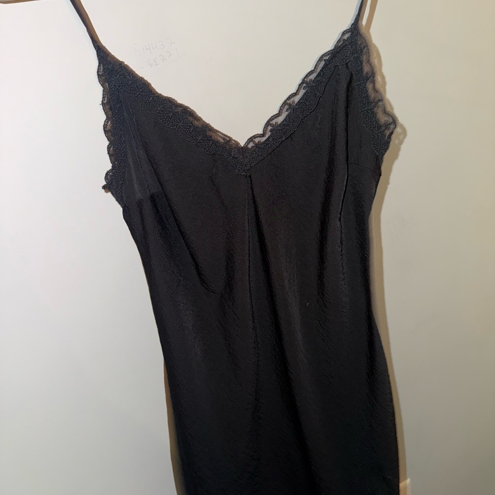 Hollister Black Dress with Lace Detail
